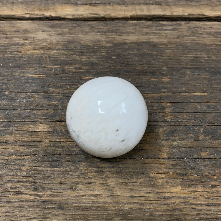 Scolecite Sphere - Zero Point Crystals