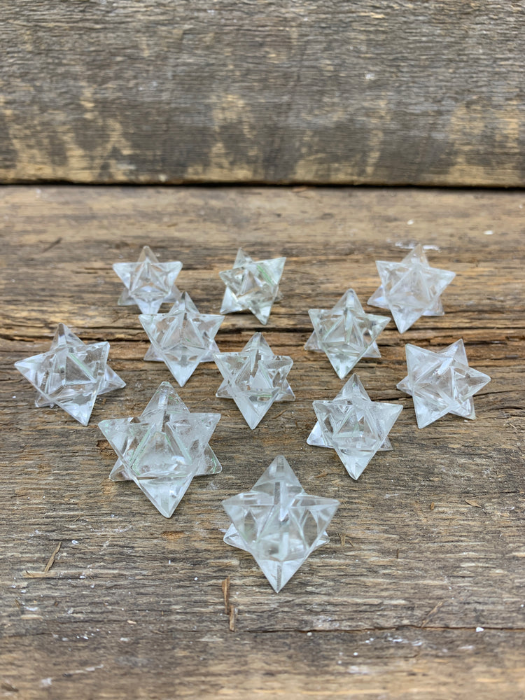 Natural Stone Merkaba 1" - Zero Point Crystals