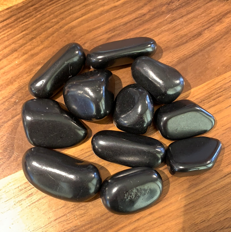 Tumbled Shungite - Zero Point Crystals