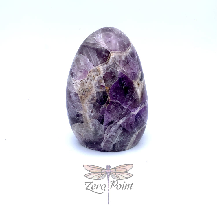 Chevron Amethyst Freeform 5"+ - Zero Point Crystals
