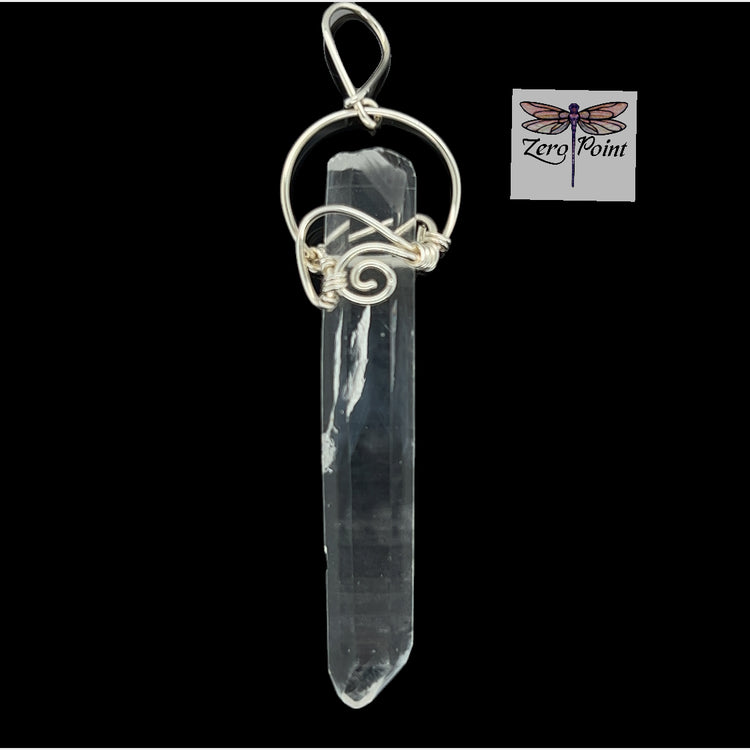 Quartz Wire Wrap Pendant - Zero Point Crystals