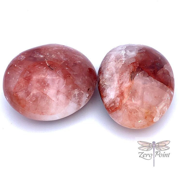 Hematoid Quartz Pebble - Zero Point Crystals