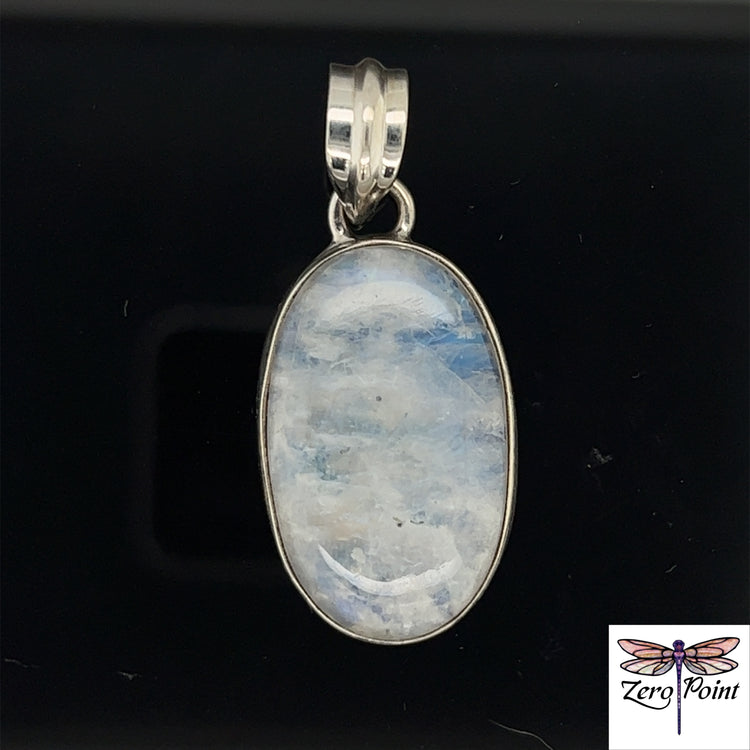 Moonstone Oval Pendant 12463 - Zero Point Crystals