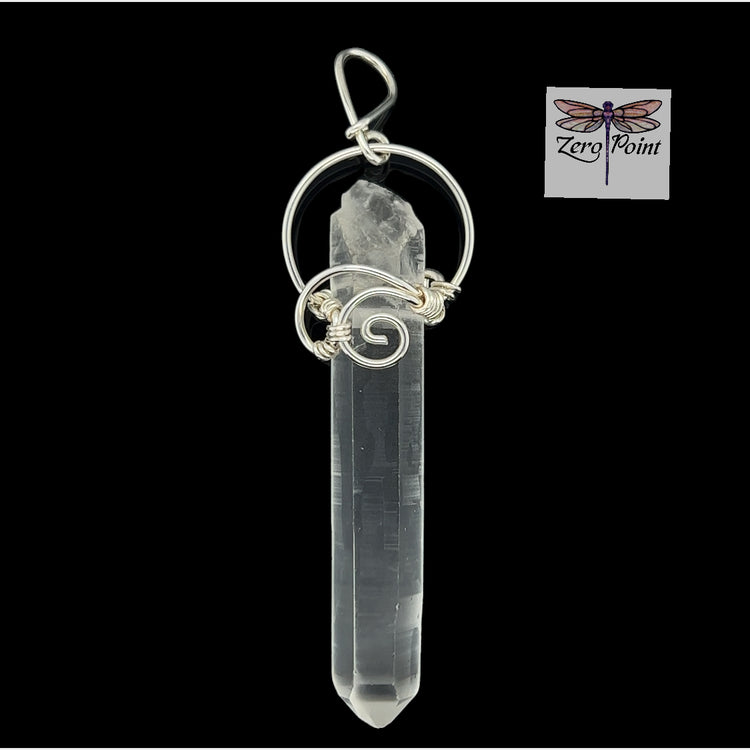 Quartz Wire Wrap Pendant - Zero Point Crystals