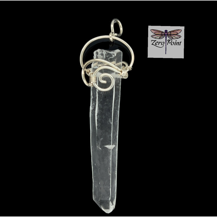 Quartz Wire Wrap Pendant - Zero Point Crystals