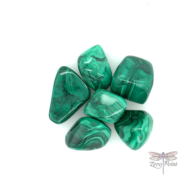 Tumbled Malachite - Zero Point Crystals