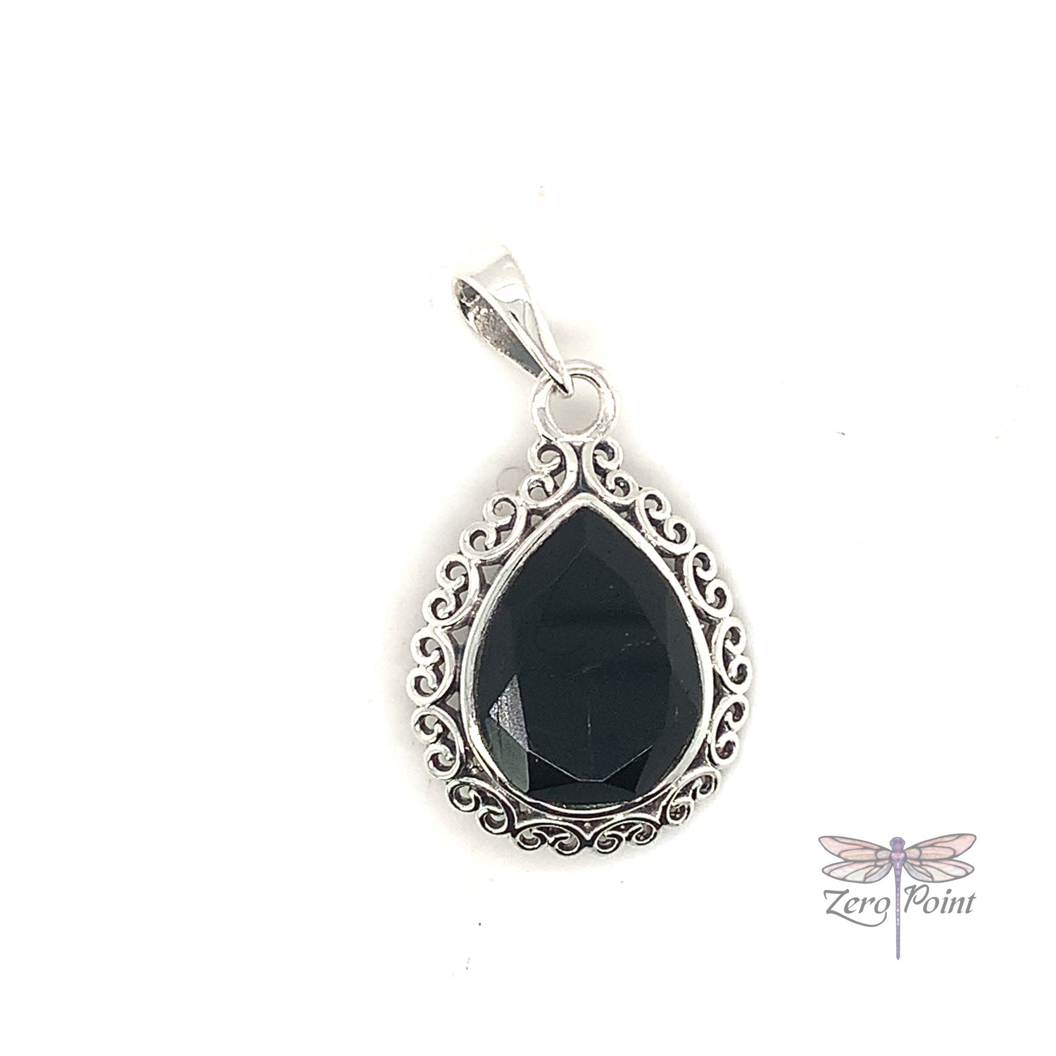 Onyx Pendant 1940 - Zero Point Crystals