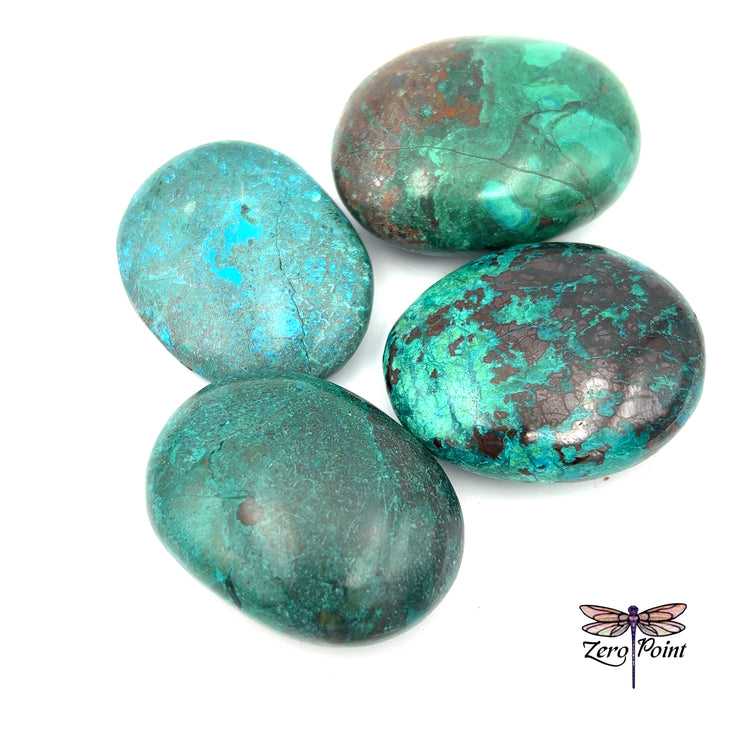 Chrysocolla Pillows - Zero Point Crystals