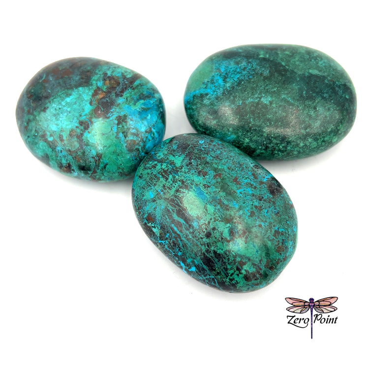 Chrysocolla Pillows - Zero Point Crystals
