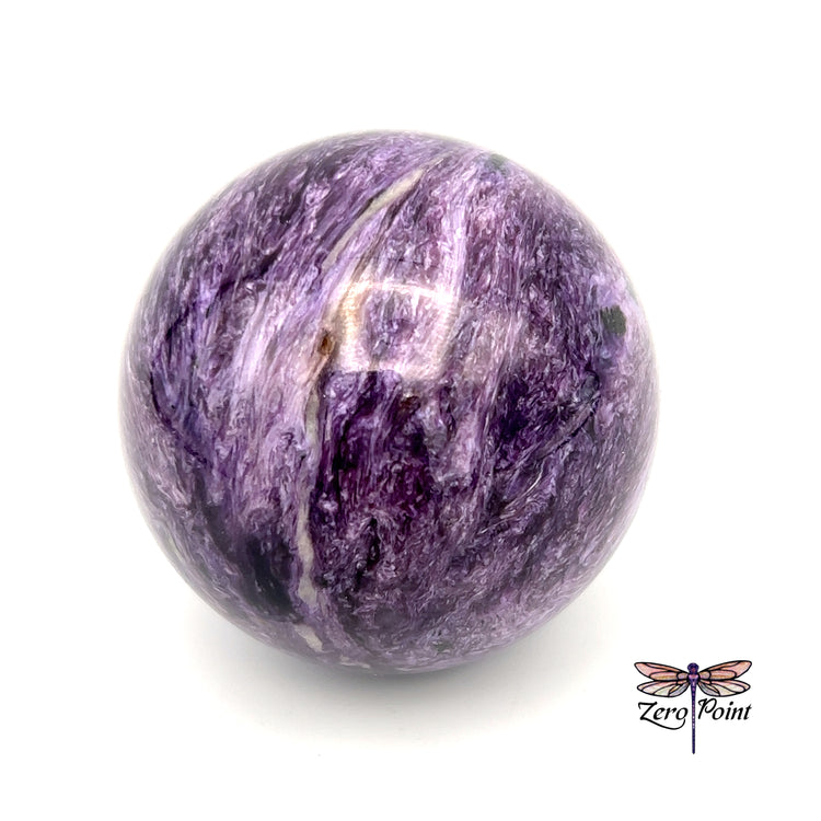 Charoite Sphere - Zero Point Crystals