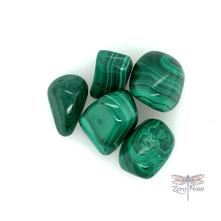 Tumbled Malachite - Zero Point Crystals