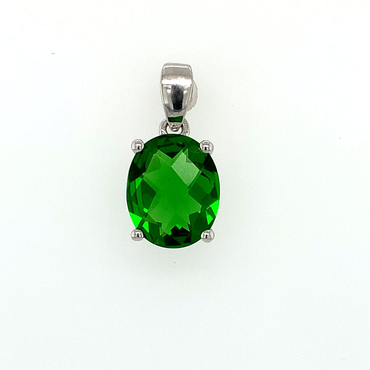 Helenite Oval Pendant - Zero Point Crystals