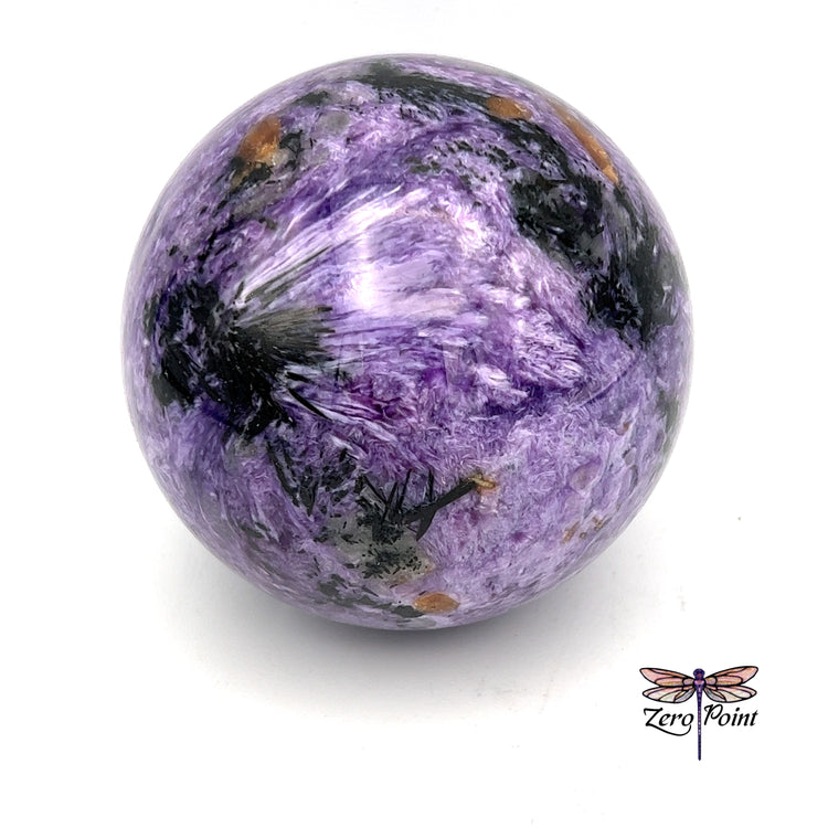 Charoite Sphere - Zero Point Crystals