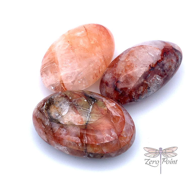 Hematoid Quartz Pebble - Zero Point Crystals