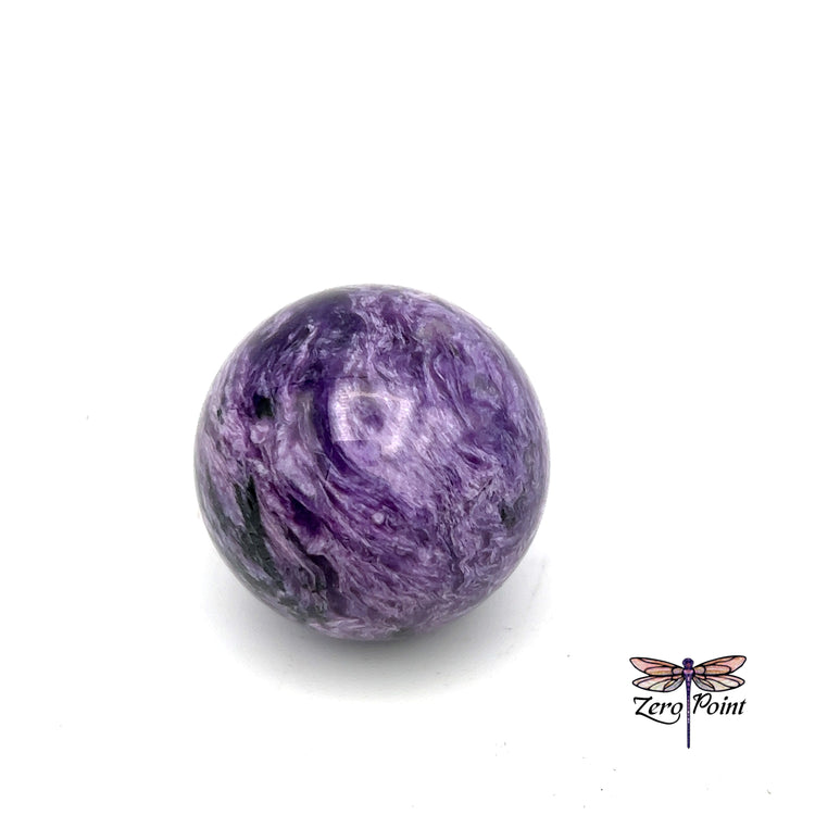 Charoite Sphere - Zero Point Crystals