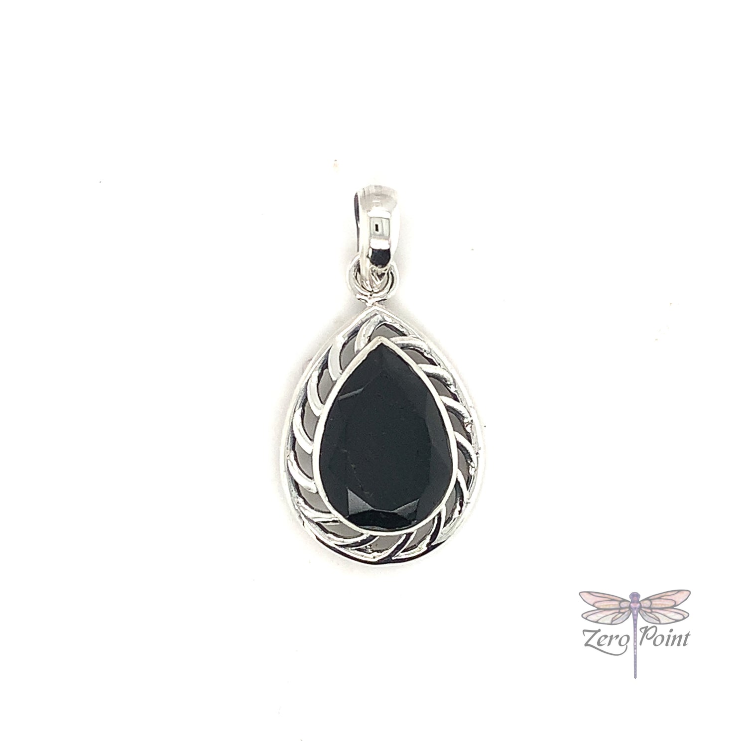 Onyx Pendant 1940 - Zero Point Crystals