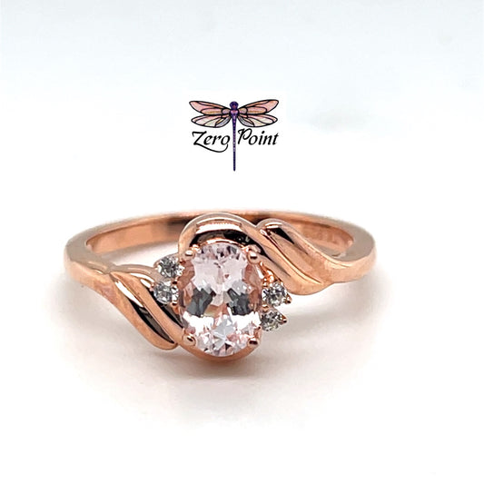 Morganite Ring 10900