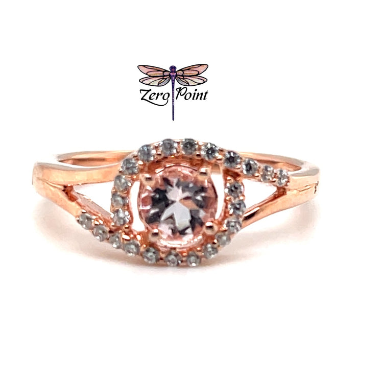 Morganite Ring 10904