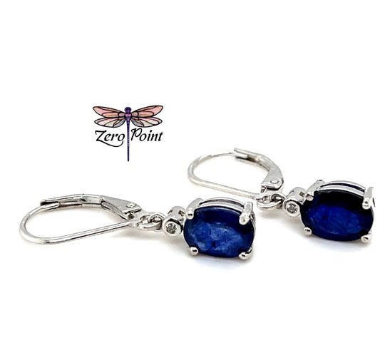 Sapphire Dangle Earrings
