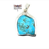 Turquoise Nugget Pendant - Zero Point Crystals