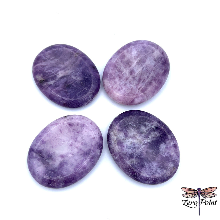 Lepidolite Worry Stone