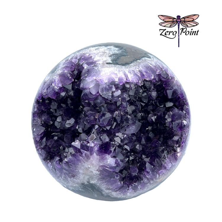 Amethyst Geode Sphere