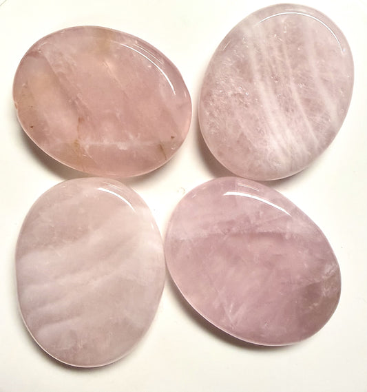 Rose Quartz Worry Stone