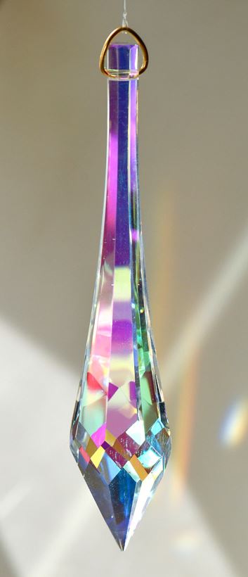 Icicle  Drop Suncatcher - Zero Point Crystals