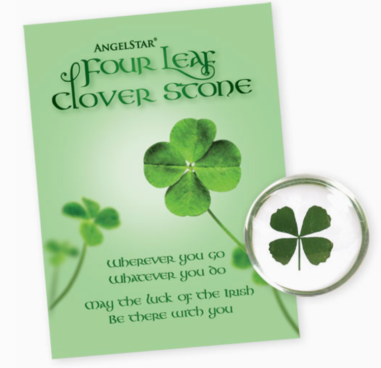 Four Leaf Clover Stone - Zero Point Crystals