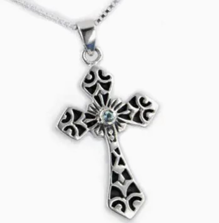 Cross Pendant with 18" Chain