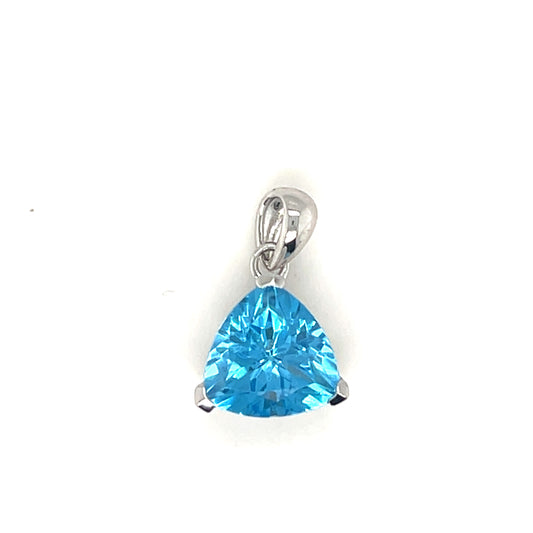 Blue Topaz Pendant 10S