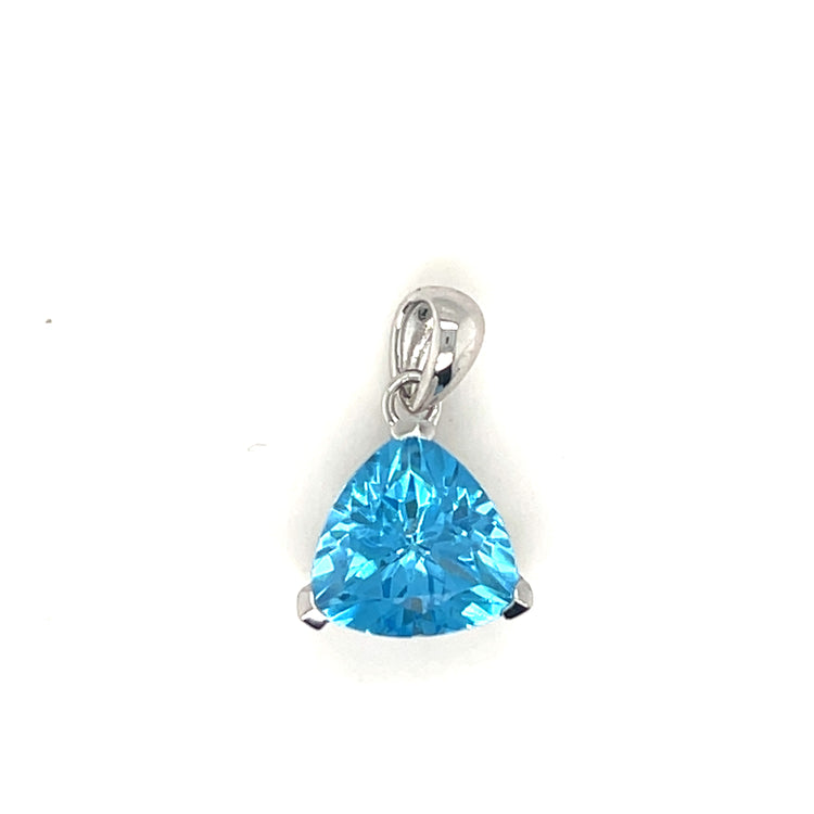 Blue Topaz Pendant 10S