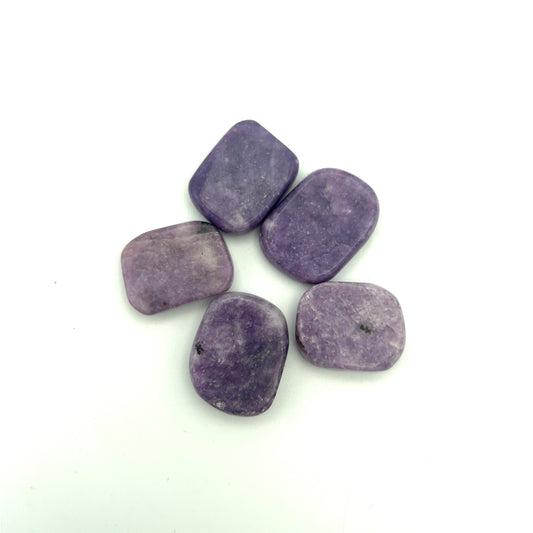 Lepidolite Small Smooth Palm Stone