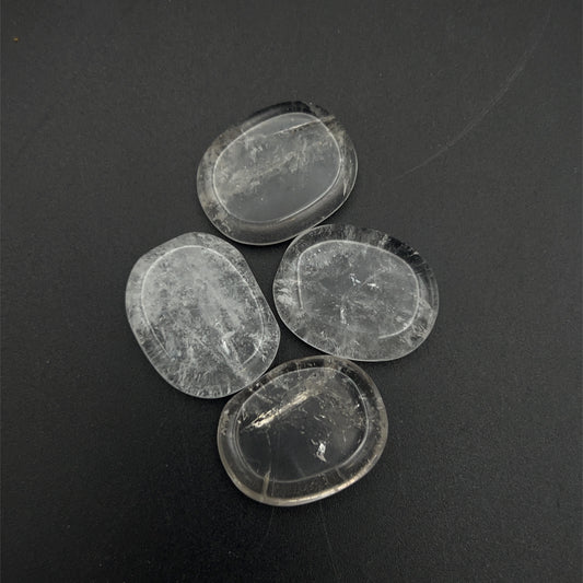 Quartz Small Smooth Palm Stone