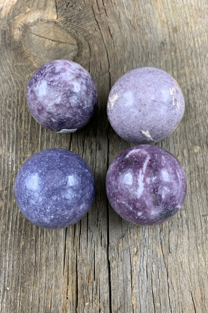 Lepidolite Sphere