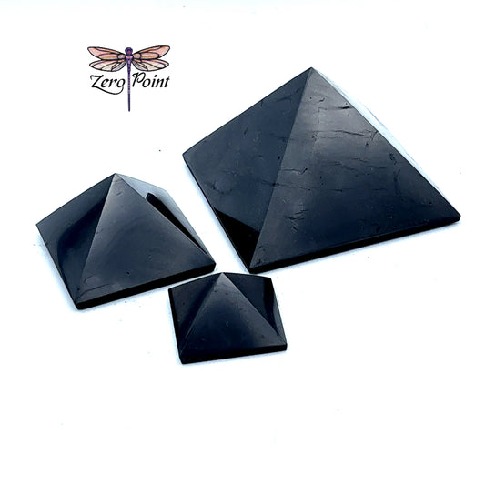 Shungite Pyramids - Zero Point Crystals