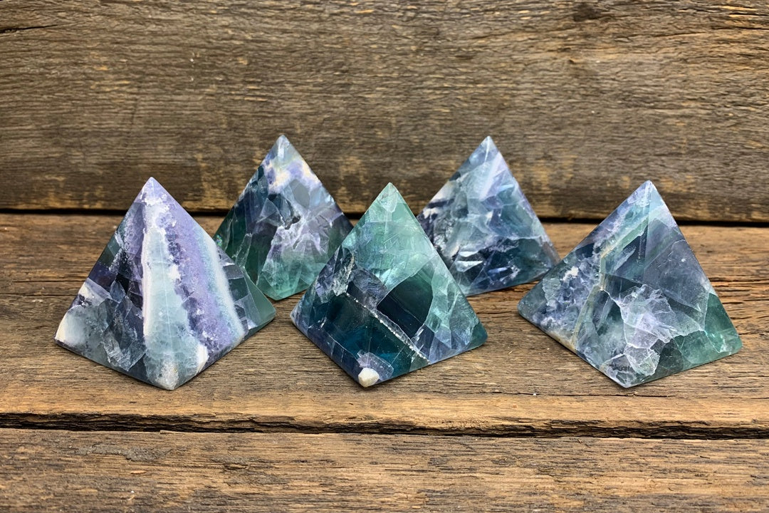 Fluorite Pyramid - Zero Point Crystals