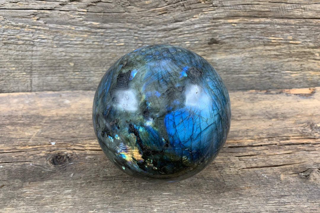 Labradorite Sphere - Zero Point Crystals
