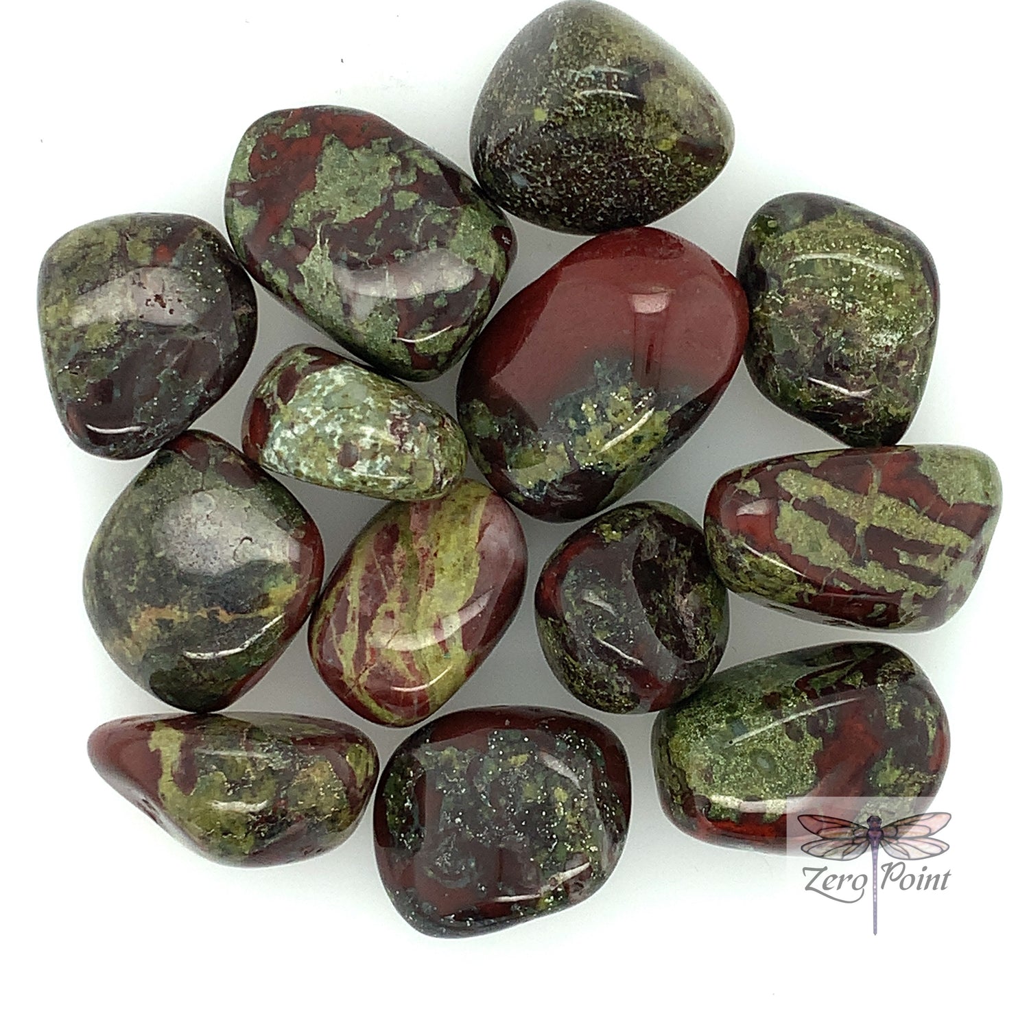 Dragon Bloodstone Tumbled - Zero Point Crystals