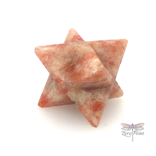 Sunstone Merkaba - Zero Point Crystals