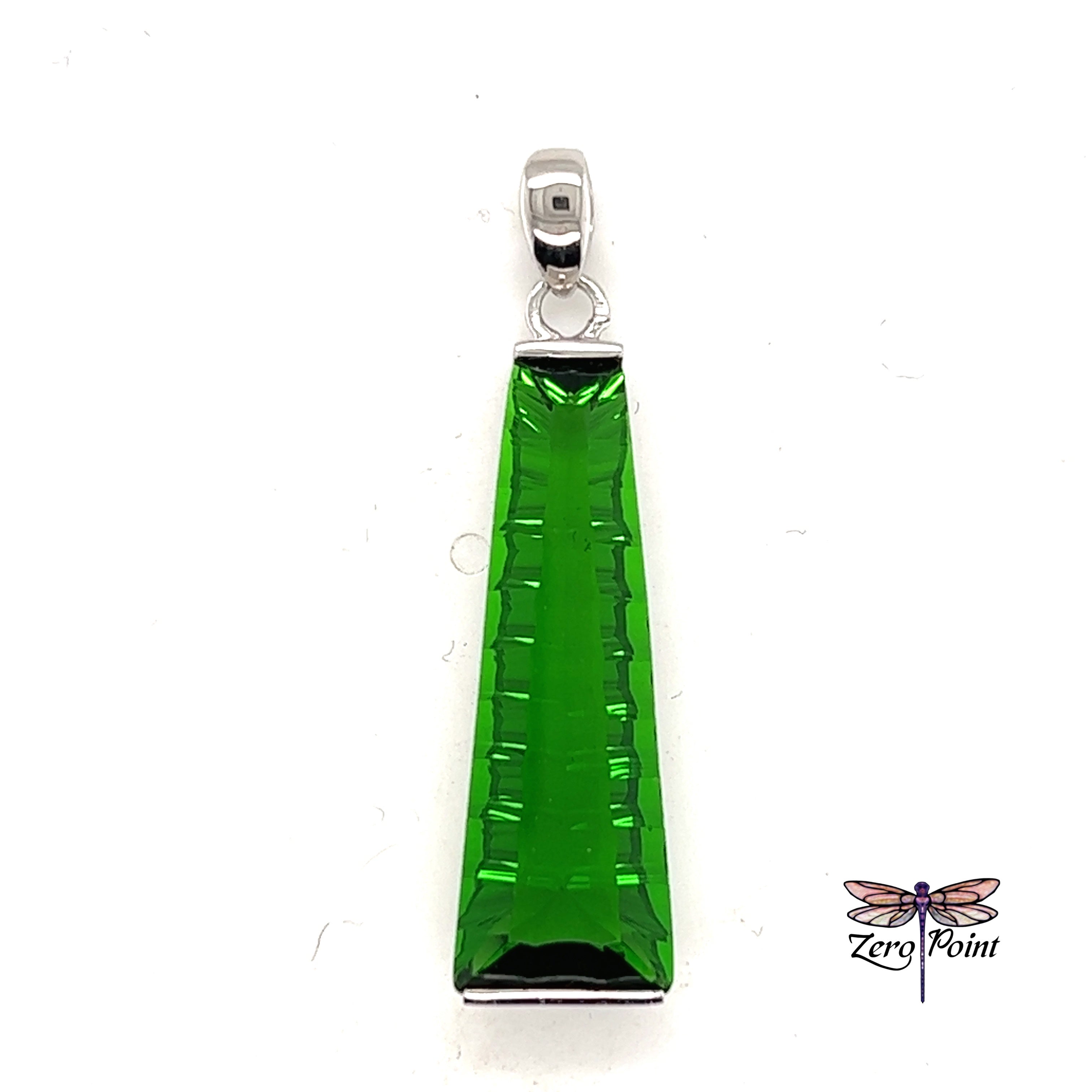 Helenite Ladder Pendant 40mm– Zero Point Crystals