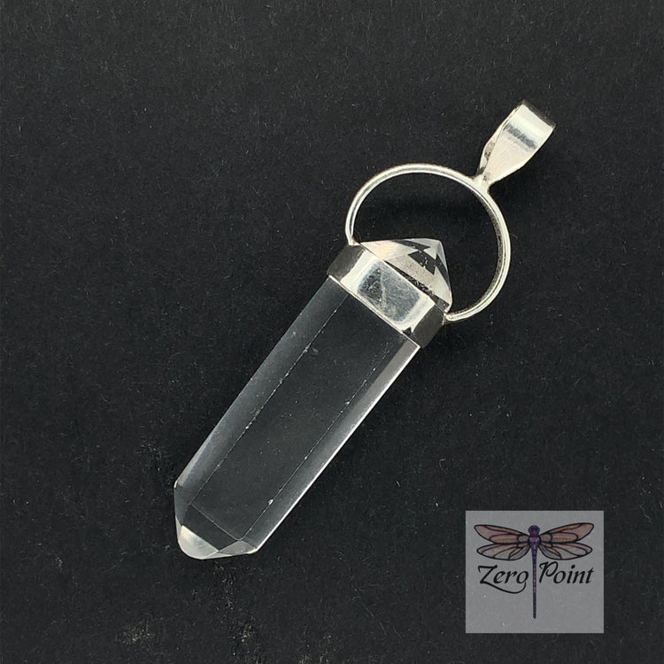 Quartz DT Pendant - Zero Point Crystals