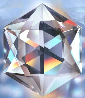 Hexagon Star Unleaded - Zero Point Crystals