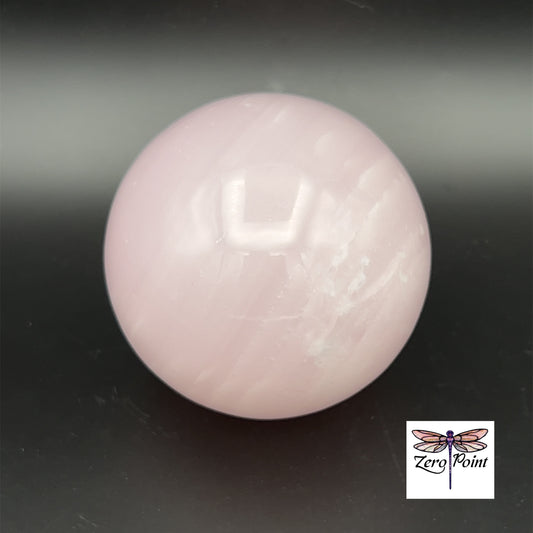 Pink Calcite Sphere 3" - Zero Point Crystals