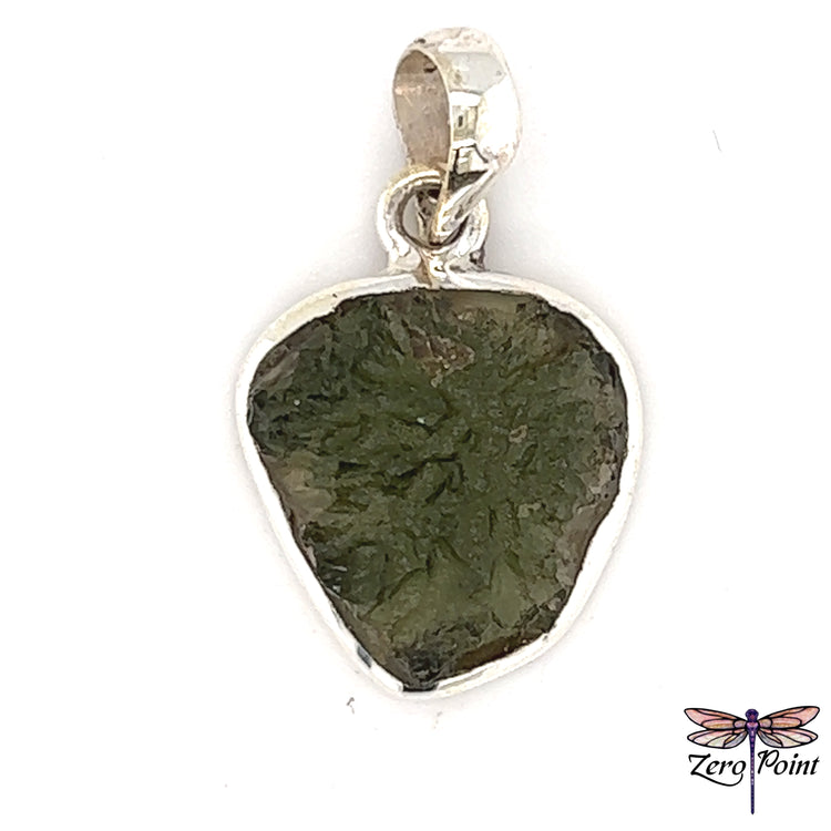 Moldavite Pendant 3731 - Zero Point Crystals