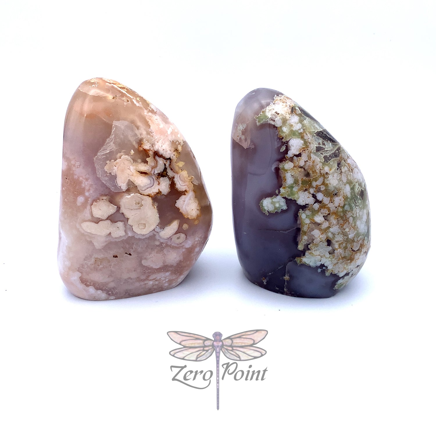 Flower Agate Freeform 4" - Zero Point Crystals