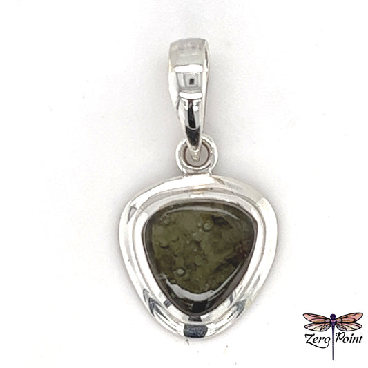 Moldavite Pendant 3733 - Zero Point Crystals