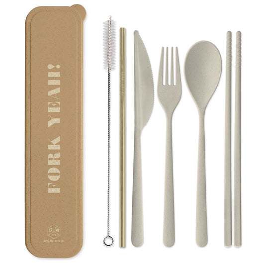 Eco-Friendly Flatware Set - Zero Point Crystals