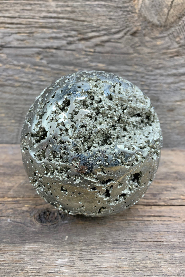 Pyrite Sphere - Zero Point Crystals