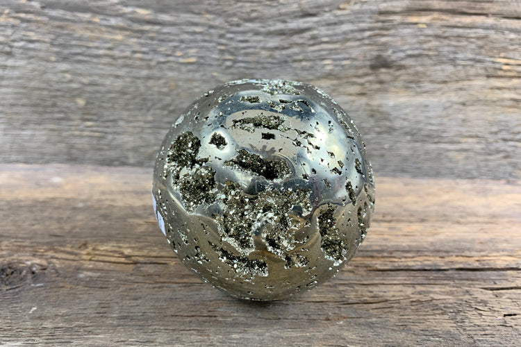 Pyrite Sphere - Zero Point Crystals